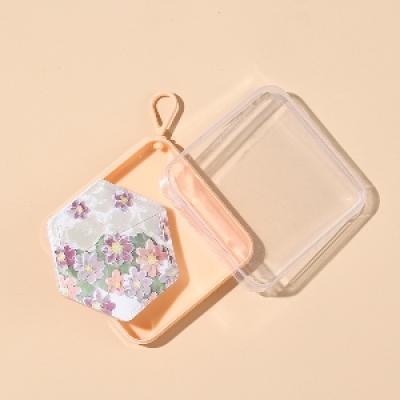 Air Cushion Powder Puff With Printed Flower - 副本